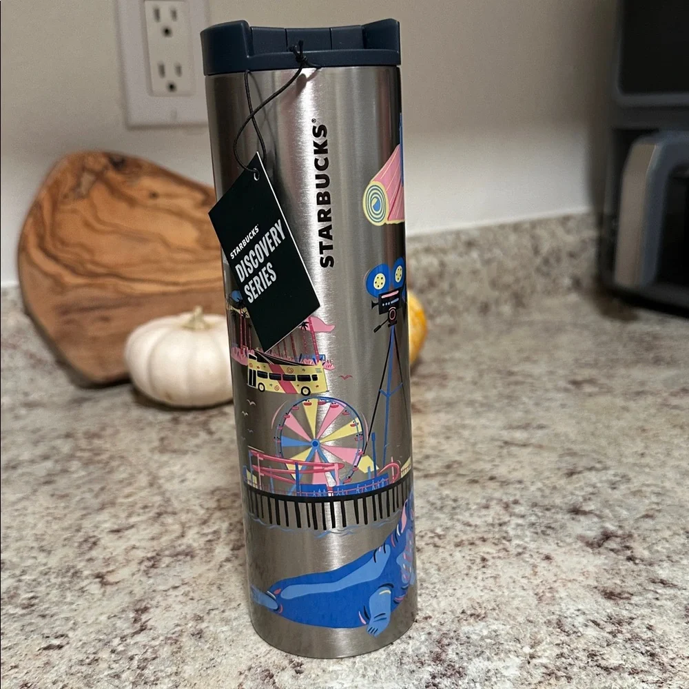 Starbucks Discovery Series Los Angeles Stainless Steel Tumbler, 16 oz capacity - Picture 3 of 8